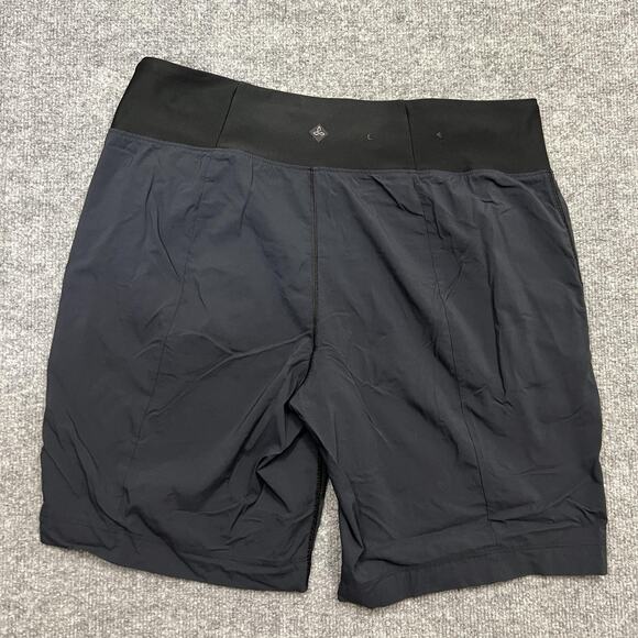 Prana Shorts Mens 32" Stretch Athletic Drawstring Pocket Outdoor Gym Training - Picture 2 of 8
